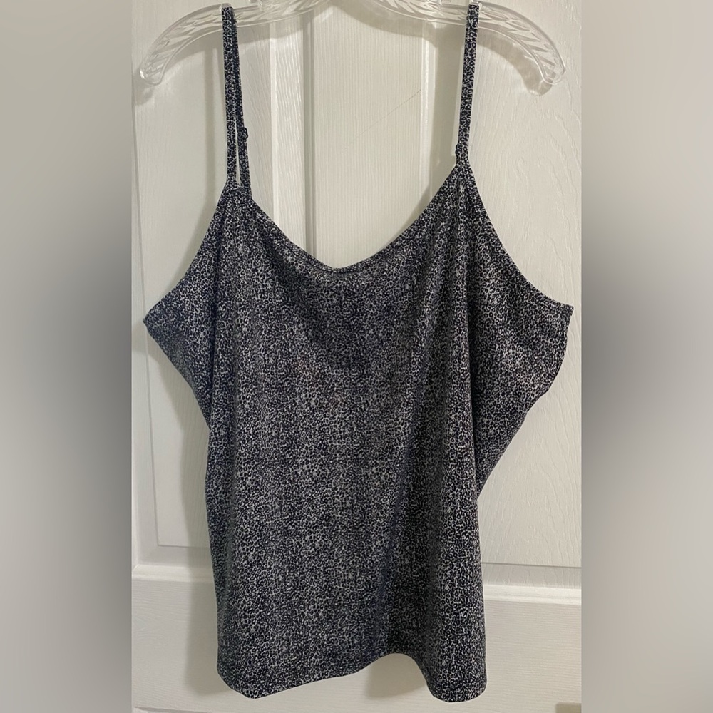 Lane Bryant Black and White Camisole